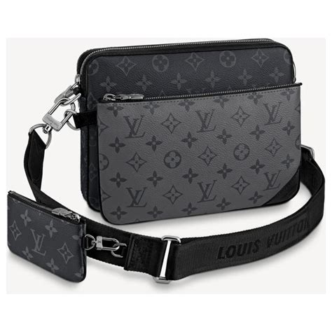 tracolla lv nera e grigia|Borsa Tracolla Louis Vuitton a Borse da donna .